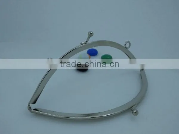 Sliver Double Metal Coin Purse Clip photo-3