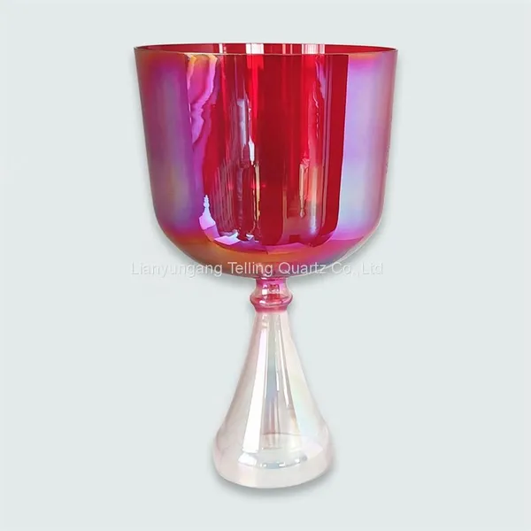 Alchemy Cosmic Light Bowl Clear Crystal Singing Chakra Holy Grail
