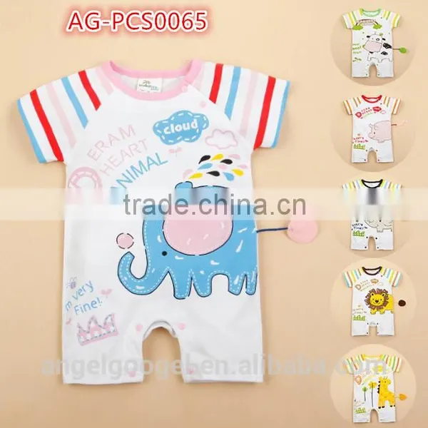 2016 New Type Baby Clothing Black,rose Red,blue Colour Party Baby Boy Romper Short Sleeve Gentleman AG-LA List 2 Designs 65-136
