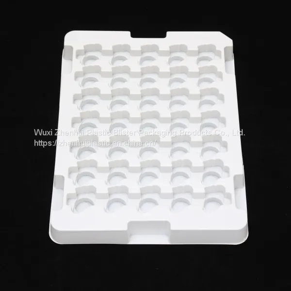 White PET Blister Trays Vacuum Forming Blister Packaging photo-2