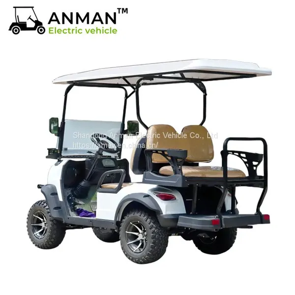 4 Passenger Sightseeing Car Tour Club Car Electric Golf Cart 4 Seats photo-2