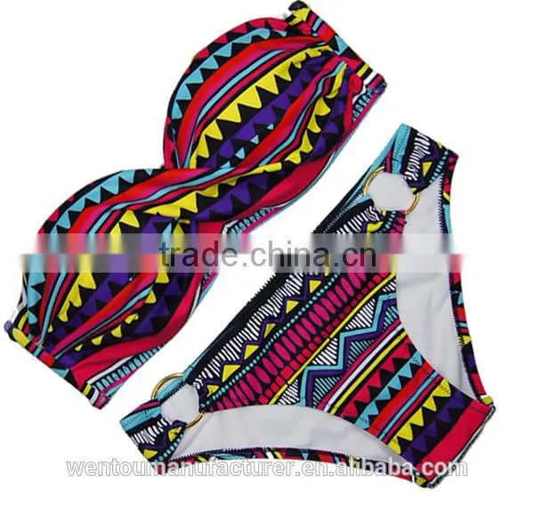 2016 New Sexy Push Up Padded Swimsuit Bikini Brazilian Biquini Quality Choice photo-5