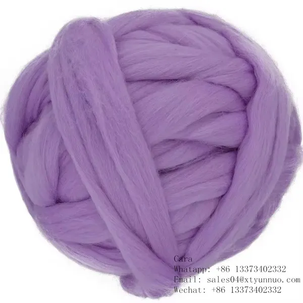Best Selling 100% Wool Yarn Comfortable and Strong Wool Blend Woven Wool Yarn photo-3