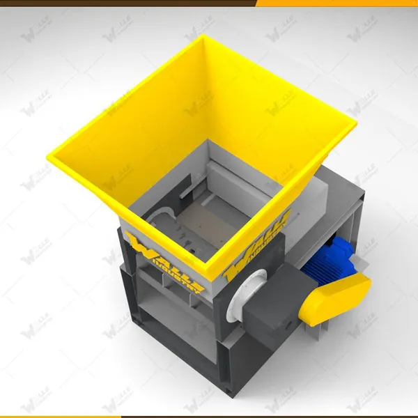 Robust Durable Fishing Net Shredder Fishing Rope Shredder Machine Single Shaft Shredder photo-5
