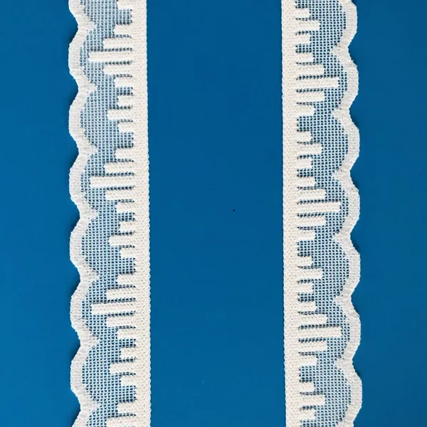 New Product Lace Trim Flower Elastic Lace Ribbons for Craft Gift Package Decoration Wedding Headbands photo-4
