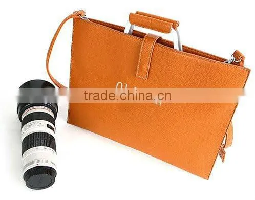 New Style Fashion Durable Leather Case for Ipad 3 in Shoulder Bag Function