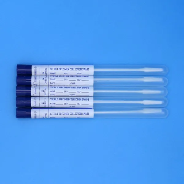 CE FDA Approved Nylon Flocked Cervical Swab With Tube photo-5