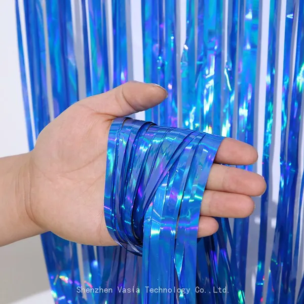 Bulk Customizable Foil Curtains - Size/Color Options, Retailer-Exclusive Curtains photo-4
