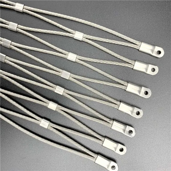 Custom Sized 316 Stainless Steel Flexible Wire Mesh Netting for Industrial Fencing