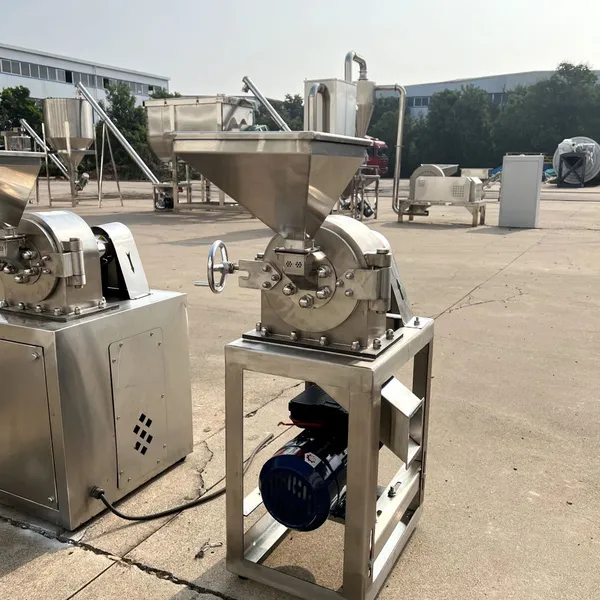 High-Speed Stainless Steel Industrial Grinder for Chili Powder Production