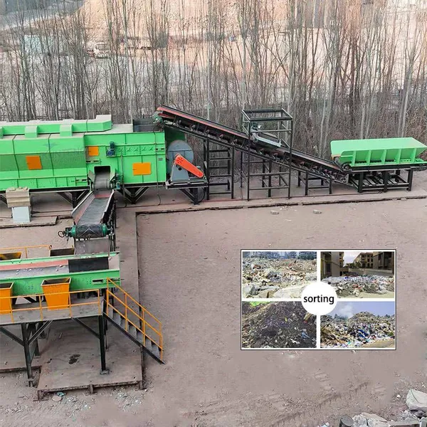 Complete Set Construction Waste Treatment Equipment Construction Demolition Waste Sorting Crushing Disposal Production Line EPC