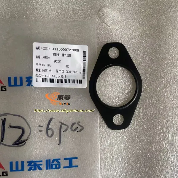 ORIGINAL SDLG 4110000727008 Gasket APPLY FOR SDLG WHEEL LOADER L968F LG956 photo-2
