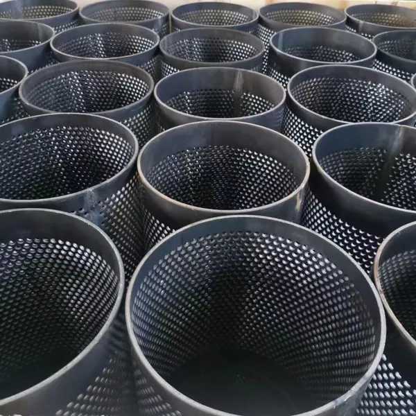Stainless Steel Punching Mesh 0.8mm Hole 0.5mm Thickness 200 Mesh Count for Liquid Filter photo-2