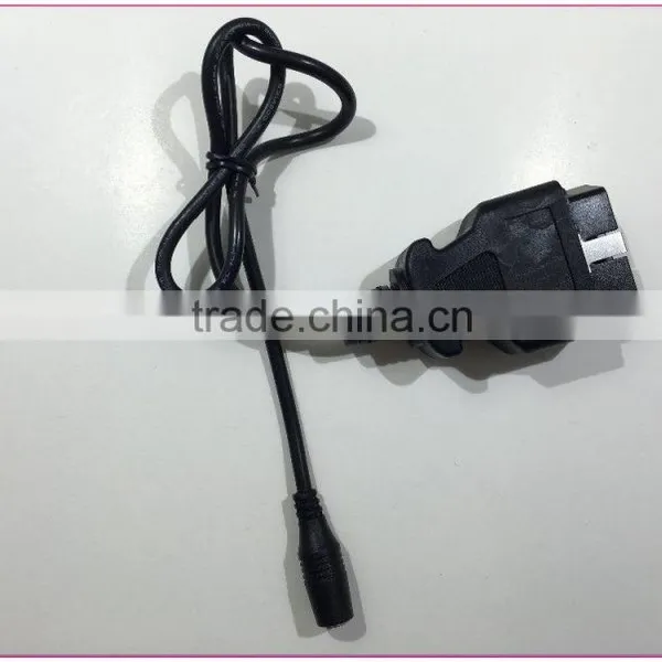 Male OBD Plug Female DC5.5x2.1 Diagnostic Adapter Cable photo-3