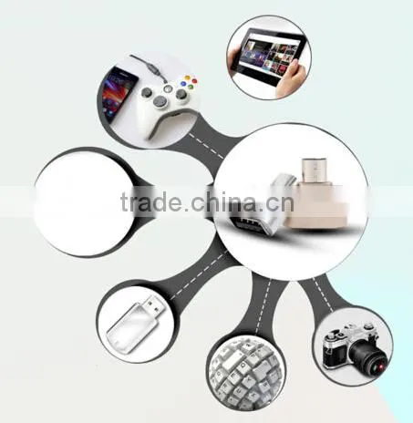 Hot Product Micro USB To USB 2.0 Adapter Mini OTG 5 Pin Converter for Android photo-3