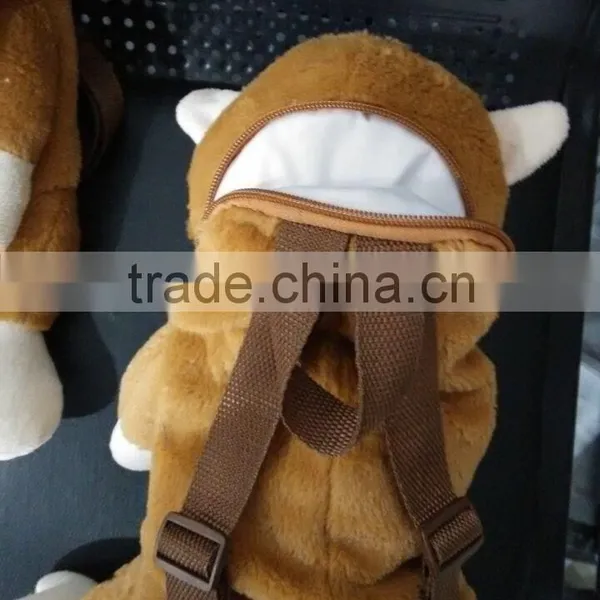 Kids Plush Monkey Backpacks/plush Animal Character Backpacks/monkey Backpack photo-4