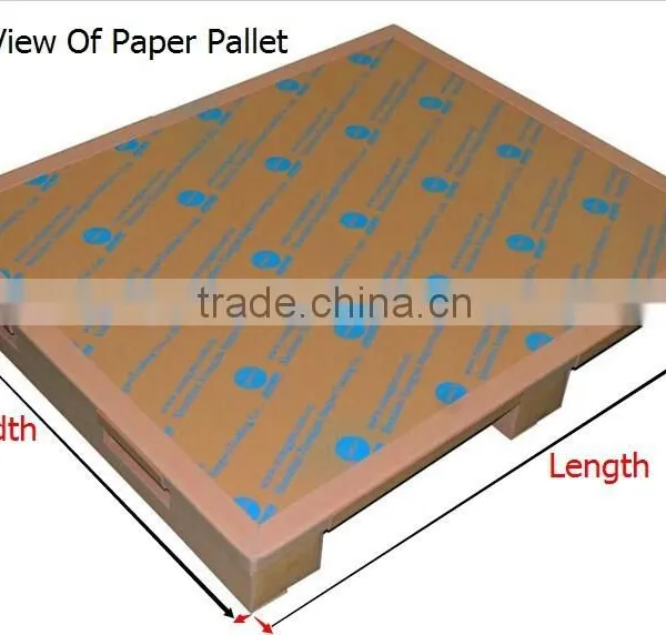 Disposable Paper Pallet 1200*1000 for Factory Application From Shenzhen Paper Pallet Manufacturer photo-2