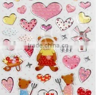 Cartoon Epoxy Sticker