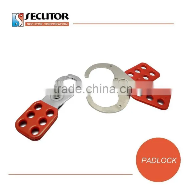 1 Inch Shackle Steel Lock Out Safety Hasp photo-6