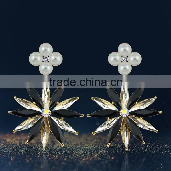 Hot Cheap Wholesale Manufacturers,Gold Jewellery Hot Sale Flower Necklace/Earrings photo-5