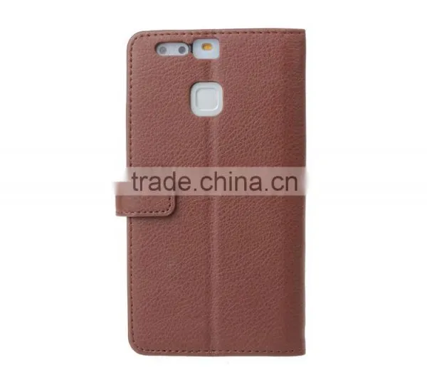Original MMT Litchi Grain Wallet Leather Flip Case ForHuawei P9 Photo Frame Holder Leather PU Case With Card Slot for Huawei P9 photo-3