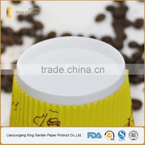 Coffee to go Paper Cup Ripple Wall With Lids photo-5