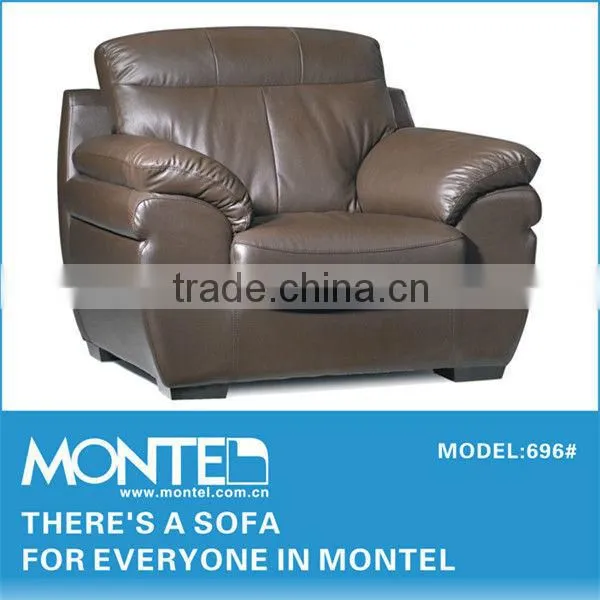 Full Grain Leather tv Room Sofa Trend Furniture photo-3