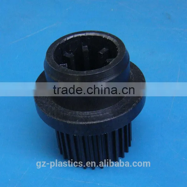 Custom Made Small Black Injection Nylon Cap Injection Plastic Molding Screw Nut Parts for Various Type Machine photo-6