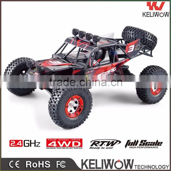 1:12 2.4G Radio System 4WD High Speed Desert Off-road Vehicle Rock Racer photo-2