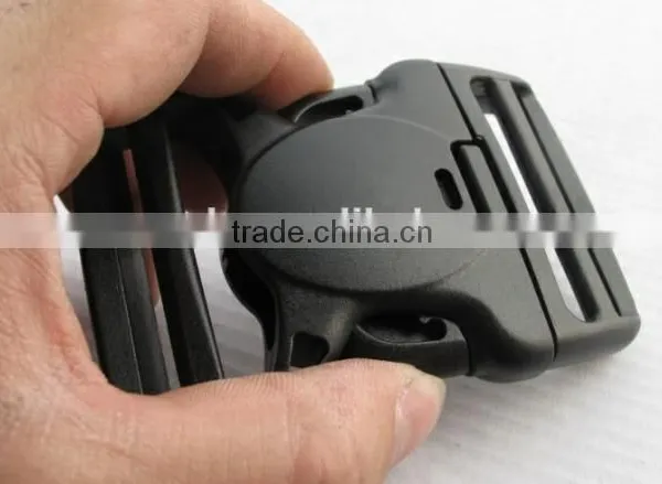 Black Plastic Regulating Buckle High Cost Performance Plastic Buckle for Bags&Belt in Different Sizes photo-6