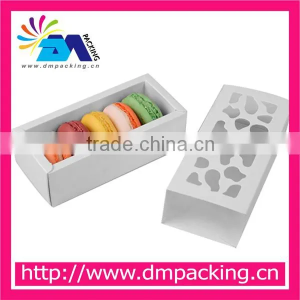 Luxury White no Printing Macaron Box