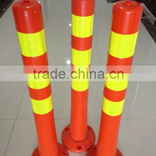 Wholesales PU/EVA Flexible Spring Post Road Delineator Post Safety Sign Post photo-2
