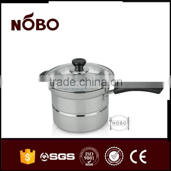 NOBO Capsule Bottom Stainless Steel Stock Pot photo-3