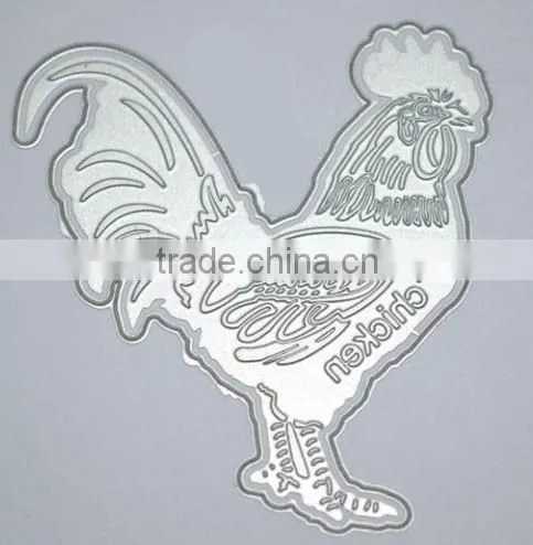 2.0mm sheet metal die cutting stencil for scrapbook