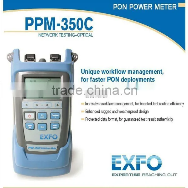 Exfo PPM-350C PON Power Meter PON Power Meter, 2 Ports, Extended Range, BPON, EPON, GPON | FTTX photo-4