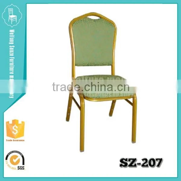 Elegant Iron / Aluminum Stacking Hotel Banquet Chair photo-5