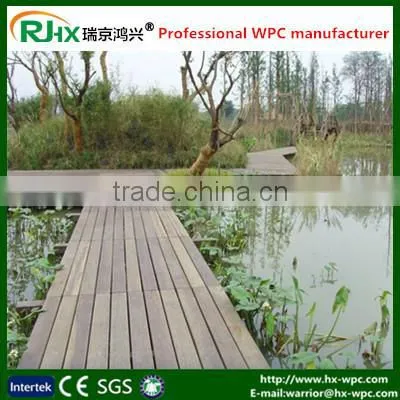 Wood Plastic Composite Solid Deck for Terrace Flooring With Good Price Wood Plastic Composite Decks photo-3