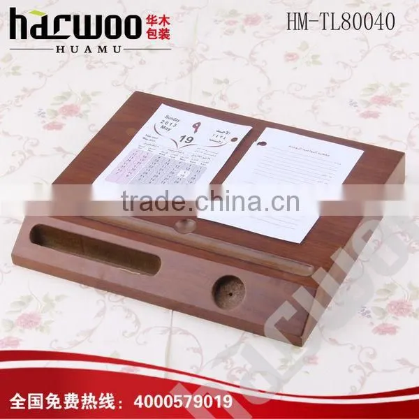 Office Gift Table Desk Decoration Wooden Calender Wooden Table Calender Quality Choice photo-6