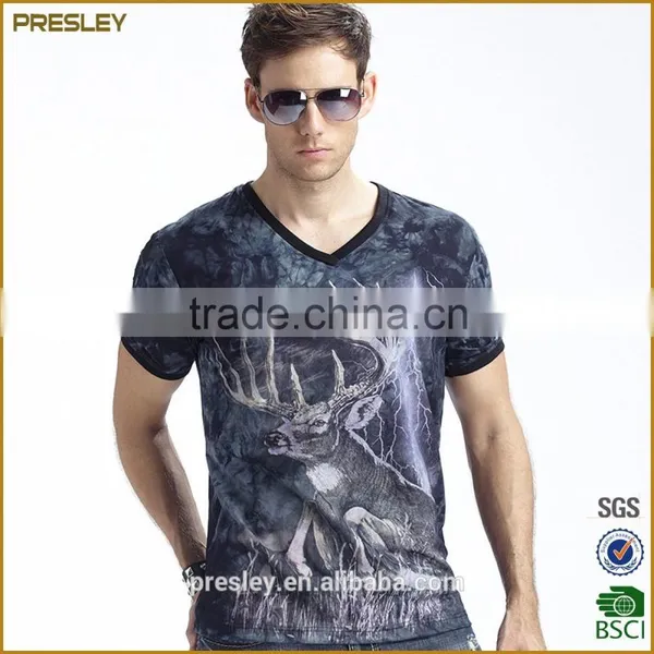 Wholesale Custom Polyester All Over Print Sublimation t Shirt, Design Dry Fit Full Printing Sublimated T-shirt photo-4
