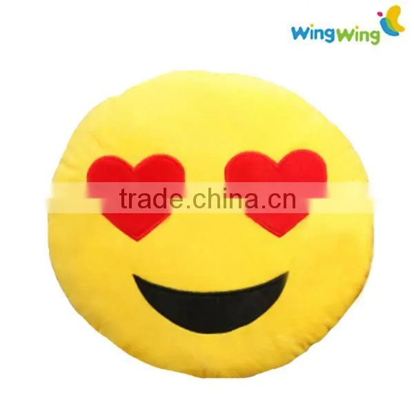 Wholesale Cheap Custom Happiness Emoji Pillow Smiley Face Soft Toys
