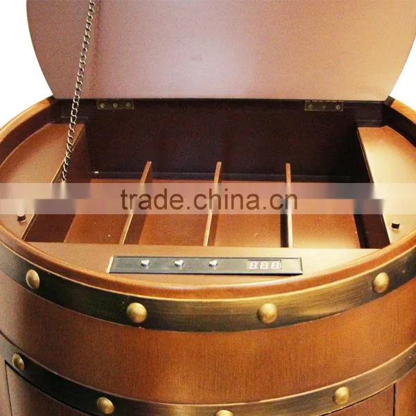JGA 2016 Wooden Barrel Wine Fridge, Factory Sale Supreme Quality Classical Cellar,Retro Wine Cooler For Home And Hotel Use Quality Choice photo-4