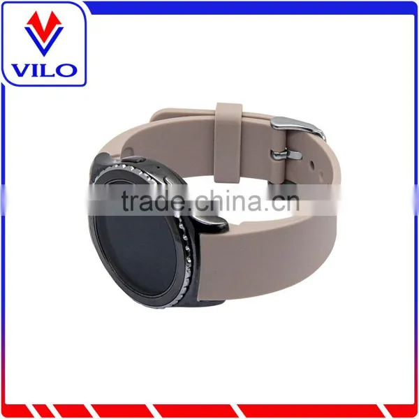 Khaki Smart Watch Bracelet Silicon Watch Band /Silicon Strap Wristband For SAMSUNG GEAR S R750 photo-4