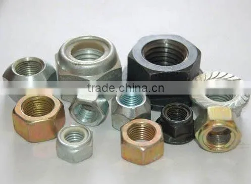 China High Quality Yellow Zinc Plated Hex Nut photo-4