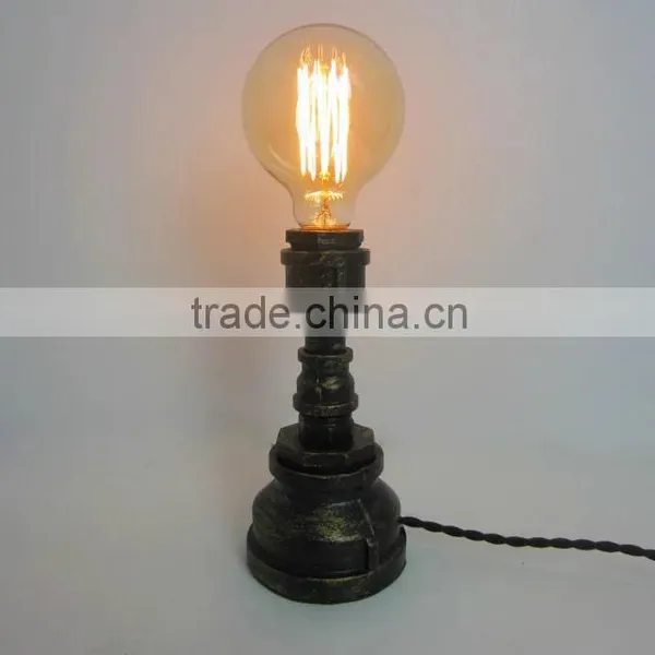 Wooden Table Light With Fabric Plug Cord photo-4