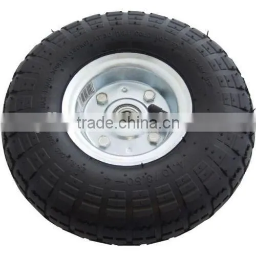 10" PNEUMATIC TRUCK TROLLEY WHEEL BARROW TYRES photo-2