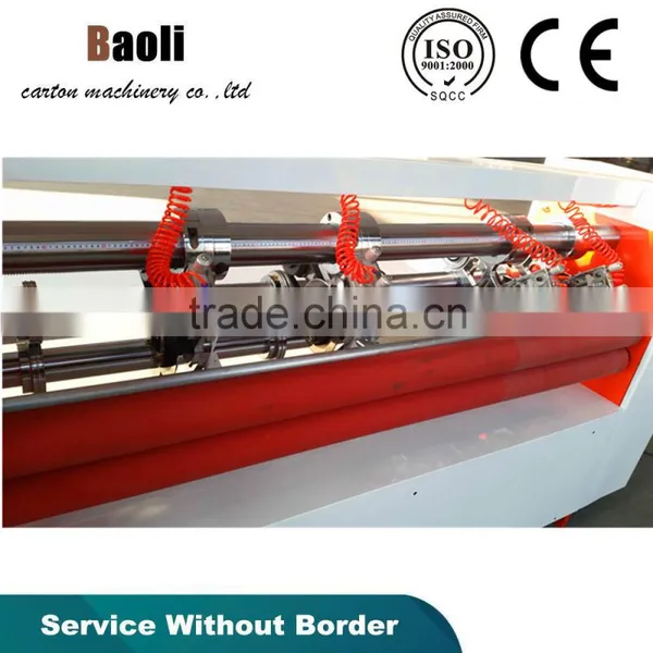 High Efficiency Import & Export Carton Box Forming Manufacture Corrugated Cardboard Thin Knife Slitting the Edge Machine photo-3