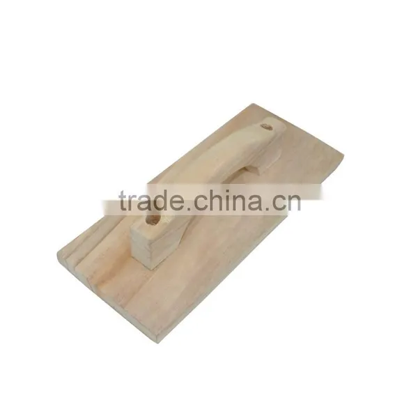 Wholesale Natural Sycamore Wood Platane Wood Float Plastering Trowel Construction Hand Tool photo-2