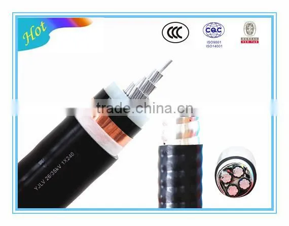 Copper Conductor XLPE Insulated Armored Electric Power Cable 0.6/1kV 25mmm 50mm 100mm 120mm 150mm photo-2