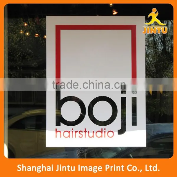 Full Color Waterproof Paper Sticker, Advertising Window Poster