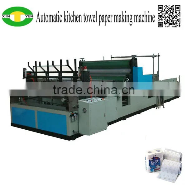Full Automatic Manufacturers Kitchen Towel Rewinder Machine
